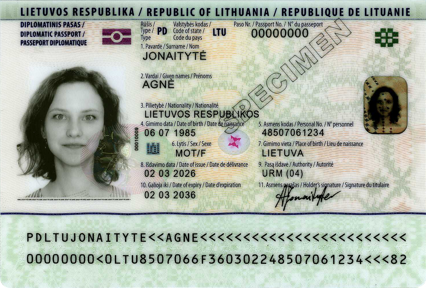 Diplomatinis pasas 2026